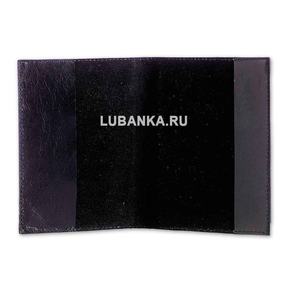 Обложка для паспорта «Следственный комитет», чёрная