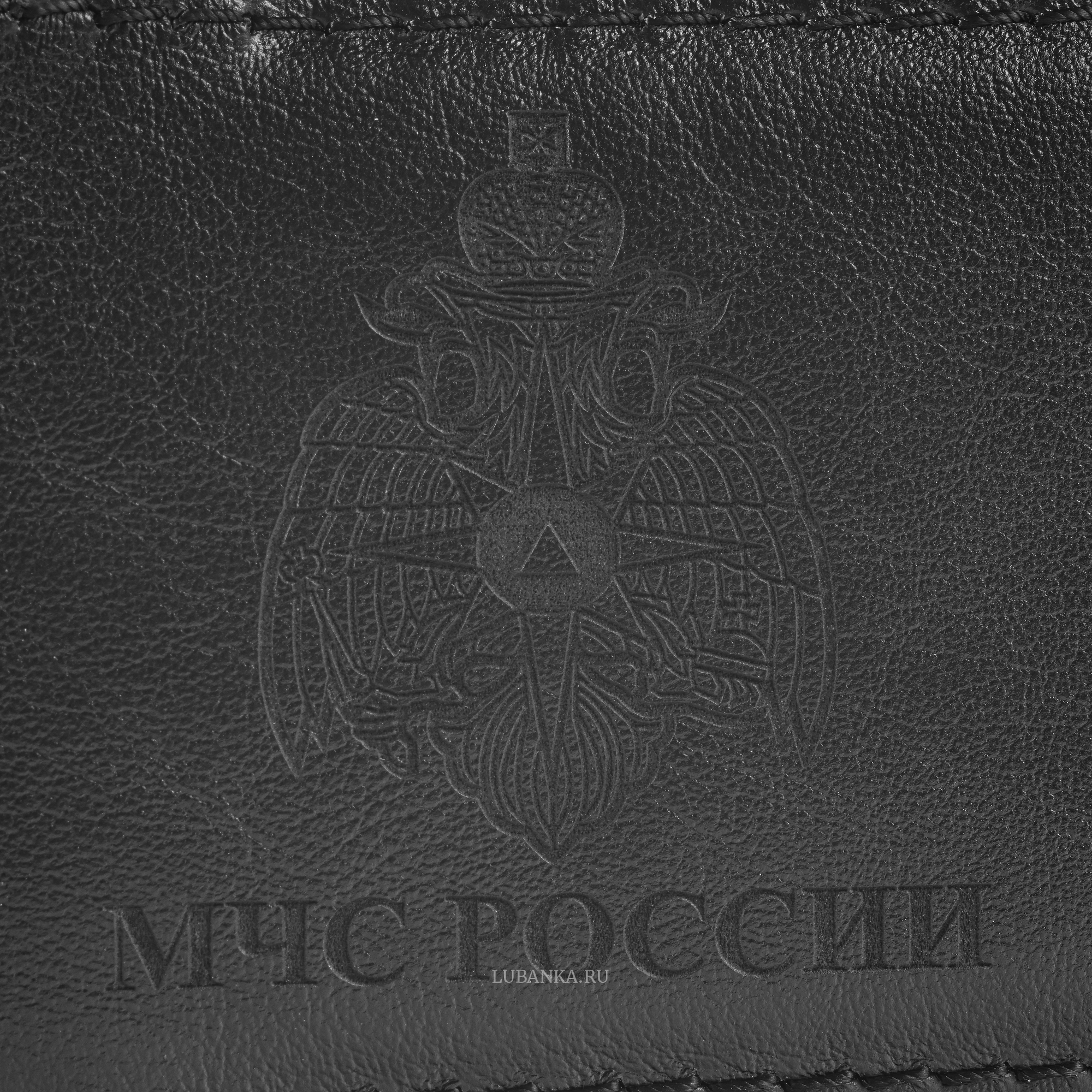 Обложка для удостоверения МЧС черная